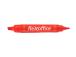 Permanentne marker FLEXOFFICE 0.8/6.0 mm kahe otsaga punane