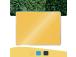 Klaastahvel-magnettahvel 800x600mm kollane LEITZ Cosy