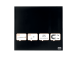 Klaastahvel-magnettahvel NOBO Impression Pro Sq.Tiles 300x300mm, must	