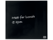 Klaastahvel-magnettahvel NOBO Impression Pro Sq.Tiles 300x300mm, must	