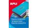 Kleebisetikett APLI 70x37 20l pakis ilmastikukindel 24-lehel