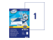 Kleebisetikett AVERY Economy 210x297mm 100 lehte