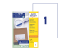 Kleebisetikett AVERY Zweckform 210x297mm 100 lehte (3478)