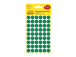 Kleebisetikett AVERY Zweckform Q12mm roheline 270tk (3143)