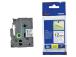 Kleepkirjalintmarkeerimislint BROTHER Strong TZE-S231 12mm mustvalgel