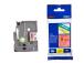 Kleepkirjalintmarkeerimislint BROTHER TZE-421 9mm punanemust