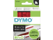 Kleepkirjalintmarkeerimislint DYMO 45807 19mm x 7m mustpunasel
