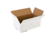 Lainepappkast 548x314x237mm, 0201, B, 3-kihiline pruun/valge