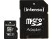 MEMORY MICRO SDHC 16GB C10/W/ADAPTER 3433470 INTENSO