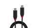 CABLE USB4 240W TYPE C 0.5M/BLACK LINE 37000 LINDY