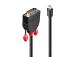 CABLE MINI DP TO DVI 3M/BLACK 41953 LINDY