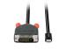 CABLE MINI DP TO DVI 3M/BLACK 41953 LINDY