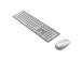 KEYBOARD +MOUSE WRL OPT. W5000/WHITE 90XB0430-BKM3D0 ASUS