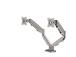 MONITOR ACC ARM DUAL EPPA/SILVER 9683301 FELLOWES