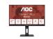 LCD Monitor AOC 27 " 2560 x 1440 pixels Quad HD Native aspect ratio 16:9 Flat Q27E3UMF