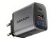 MOBILE CHARGER WALL USB 67W/GAN 2PORT ACU-PQ67D AXAGON