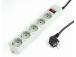 CABLE POWER EXTENSION 1.8M/5OUTL. SPG3-B-6C GEMBIRD