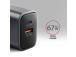 MOBILE CHARGER WALL USB 67W/GAN 2PORT ACU-PQ67 AXAGON