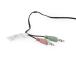 HEADSET STEREO WHITE/MHS-001-GW GEMBIRD