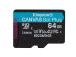 MEMORY MICRO SDXC 64GB UHS-I/1PACK SDCG4/64GBSP KINGSTON