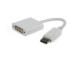 I/O ADAPTER DISPLAYPORT TO DVI/WHITE A-DPM-DVIF-002-W GEMBIRD