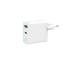 CHARGER USB 65W 2PORT/TA-UC-PDQC65L-W-01 GEMBIRD
