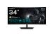 LCD Monitor GIGABYTE 34 " 3440 x 1440 pixels UltraWide Quad HD Native aspect ratio 21:9 LED Curved…