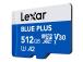 MEMORY MICRO SDXC 512GB UHS-I/W/A LMSBLPL512G-BNANG LEXAR