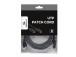 PATCH CABLE CAT6 UTP 5M/BLACK PP6U-5M/BK GEMBIRD