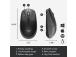 MOUSE USB OPTICAL WRL M190/CHARCOAL 910-005905 LOGITECH