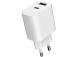 CHARGER USB UNIVERSAL WHITE/2P TA-UC-2AC12-01 GEMBIRD