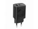 CHARGER USB 2IN1 20W 2PORT/TA-UC-PDQCW20-01-BK GEMBIRD