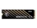 SSD MSI SPATIUM M470 PRO 1TB M.2 PCIe Gen4 NVMe 3D NAND Write speed 4500 MBytes/sec Read speed...