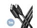CABLE USB-C TO MICRO-B 1M/SPEED BLK BUMM3-CM10AB AXAGON