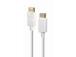 CABLE DISPLAY PORT 1.8M/WHITE CC-DP2-6-W GEMBIRD