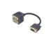 CABLE VGA DUAL SPLITTER/CC-VGAX2-20CM GEMBIRD