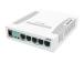 Switch MIKROTIK CSS106-5G-1S Desktop/pedestal 5x10Base-T / 100Base-TX / 1000Base-T 1xSFP CSS106...