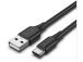 CABLE USB-C TO USB2.0/0.25M BLACK CTHBC VENTION