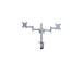 TV SET ACC DESK MOUNT 10-24"/FPMA-D1330DSILVER NEOMOUNTS