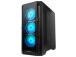 Case CHIEFTEC APEX ARGB MidiTower Not included ATX MicroATX MiniITX Colour Black GA-01B-TG-OP