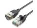 PATCH CABLE CAT.6A UTP/5M BLACK IBIBJ VENTION
