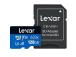 MEMORY MICRO SDXC 128GB UHS-I/W/ADAPTER LSDMI128BB633A LEXAR
