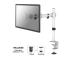 MONITOR ACC DESK MOUNT/10-30" NM-D135WHITE NEOMOUNTS