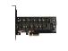 SSD ACC ADAPTER NVME/SATA/M.2/PCIE SP&LP PCEM2-DC AXAGON