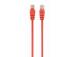 PATCH CABLE CAT5E UTP 0.25M/RED PP12-0.25M/R GEMBIRD