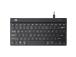 KEYBOARD COMPACT BREAK ENG/BLACK RGOCOUSWDBL R-GO TOOLS
