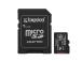 MEMORY MICRO SDXC 128GB UHS-I/W/ADAPTER SDCS3/128GB KINGSTON