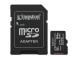 MEMORY MICRO SDXC 64GB UHS-I/W/ADAPTER SDCS3/64GB KINGSTON