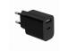 CHARGER USB UNIVERSAL BLACK/2P TA-UC-2AC12-01-BK GEMBIRD