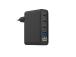 CHARGER USB 100W 4PORT GAN/TA-UC-PDQC100LCD-01-BK GEMBIRD